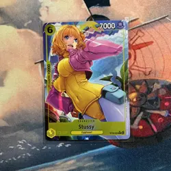 One Piece TCG ST29-006 Stussy Alt Art English Egghead - Image 1