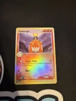 Camerupt 24/97 Reverse Holo Uncommon EX Dragon Pokemon Card Vintage 2003 - Image 1