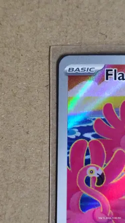 Pokemon Card TCG Flamigo 227/193 Holo Illustration Rare Paldea Evolved Art - Image 2