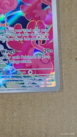 Pokemon Card TCG Flamigo 227/193 Holo Illustration Rare Paldea Evolved Art - Image 4