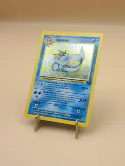 Pokemon Karte/card - Aquana Vaporeon 12/64 - Jungle Set Holo - Excellent+ - Image 1