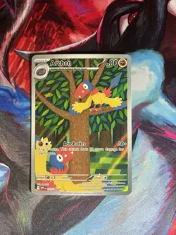 Pokemon TCG White Flare Archen 131/086 Illustration Rare Holo Card Near Mint - Image 1
