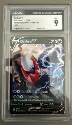 Pokemon TCG Darkrai v Astral Radiance Holo Ultra Rare Card 098/189 - Image 1