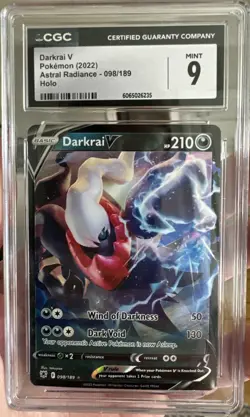 Pokemon TCG Darkrai v Astral Radiance Holo Ultra Rare Card 098/189 - Image 2