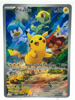 Pikachu 027 Sv: Scarlet & Violet Promo Cards Holo - Image 1
