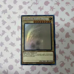 Yu-Gi-Oh! TCG Blue-Eyes White Dragon 1st Edition Ghost Rare Card GFP2-EN175 - Image 2