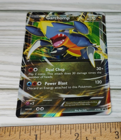 Pokemon Garchomp EX (XY09) Black Star Promo Holo Trading Card TCG - Image 1
