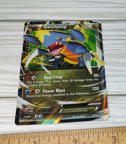 Pokemon Garchomp EX (XY09) Black Star Promo Holo Trading Card TCG - Image 2