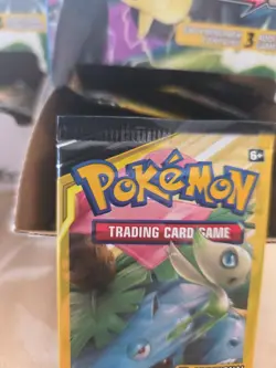 Pokemon Sun & Moon Team Up Booster Pack 3 Cards Venusaur Celebi factory seal - Image 2