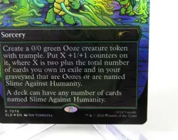 Slime Against Humanity Foil Secret Lair TMNT MTG Rare Chase Card 7078 - Image 3