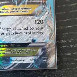 M Scizor EX 77/122 Breakpoint Ultra Rare Full Art Holo Card Pokemon TCG 2016 - Image 5