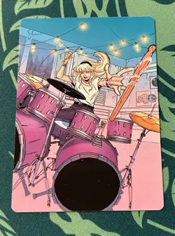 Gwen Stacy Art Series Card Marvel’s Spider Man ASSPM MTG Magic The Gathering - Image 1