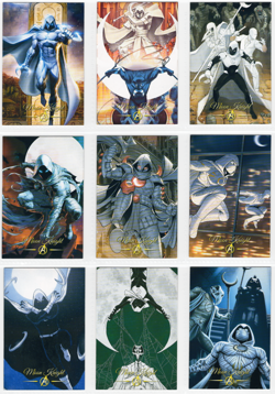 MARVEL: EXPANSION SET * AVENGERS - MOON KNIGHT * 9 CARD LOT - Image 1