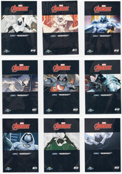 MARVEL: EXPANSION SET * AVENGERS - MOON KNIGHT * 9 CARD LOT - Image 2