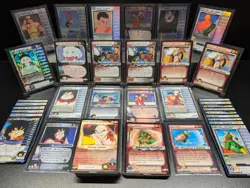 Tien, Yamcha, Chaiotzu, and Yajirobe - Collector Card Lot: DBZ CCG (Score) - Image 1