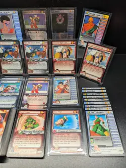 Tien, Yamcha, Chaiotzu, and Yajirobe - Collector Card Lot: DBZ CCG (Score) - Image 4