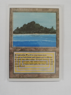 MRM ENGLISH Ile tropicale - Tropical Island MTG magic REVISED misprint - Image 1
