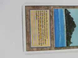 MRM ENGLISH Ile tropicale - Tropical Island MTG magic REVISED misprint - Image 3