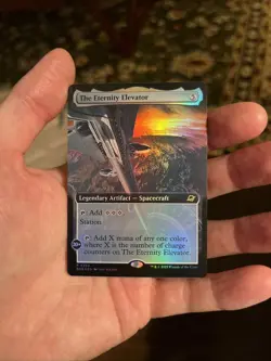 The Eternity Elevator - Foil - Extended Art R MTG Edge of Eternities M/NM - Image 1
