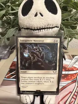 MTG Entrapment Maneuver Universes Beyond: Warhammer 40000 Regular NM Rare - Image 1