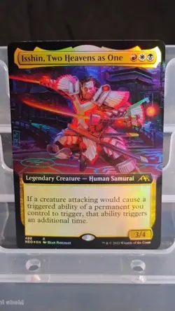 Isshin, Two Heavens as One (Extended Art) Kamigawa: Neon Dynasty Foil - Image 1