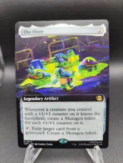 The Ooze Extended Art Teenage Mutant Ninja Turtles TMNT TMT MTG Magic - Image 1