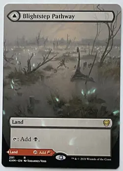 MTG Blightstep Pathway (Borderless)-Kaldheim NM-M - Image 1
