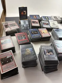 Decipher Star Wars Card Bundle 1800+ Cards Foils, Rares, Promos See Photos - Image 1