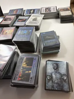 Decipher Star Wars Card Bundle 1800+ Cards Foils, Rares, Promos See Photos - Image 3