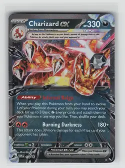 Charizard ex Promo SV: Scarlet & Violet Promo Cards 196 NM - Image 1