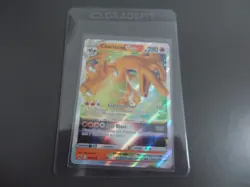 Pokemon Charizard VSTAR Holo Card 019/159 Crown Zenith Series - Image 1