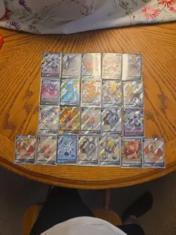 Pokemon TCG v Full Art Card Lot 22 Rare NM SV SWSH - Image 1