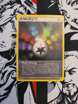 Multi Energy 93/100 - EX Sandstorm Non-Holo Rare - Pokemon TCG Card - MP - Image 1
