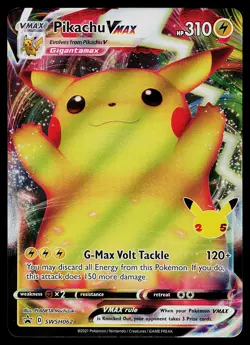 Pokemon Card - Pikachu VMAX Sword & Shield Promo SWSH062 Holo - Image 1