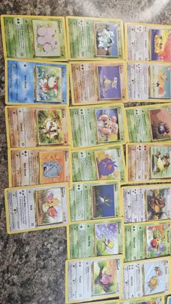 Pokemon Jungle Set 29 Card Set Common Uncommon - LP Condition Vintage - Image 4