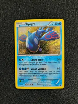 Pokemon TCG Kyogre Black Star Promos Holo Card XY51/211 - Image 1