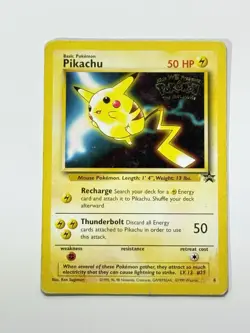 Pikachu #25 Promo 4 Pokemon The First Movie Promo Card MP-HP #A - Image 3