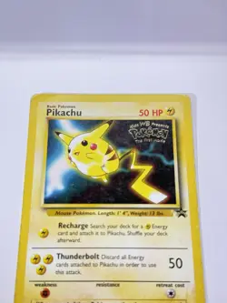 Pikachu #25 Promo 4 Pokemon The First Movie Promo Card MP-HP #A - Image 5