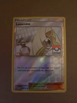 Lusamine - [1st Place] 153A/156 League & Championship Cards Reverse Holo - Image 1