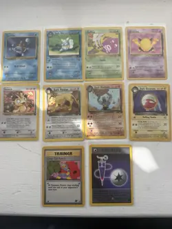 Japanese Pokemon Base Team Rocket & Gym Heroes Pocket Monsters Cards Bund WOTC - Image 5