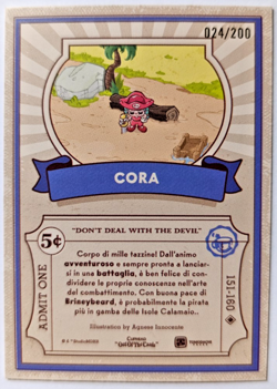 CupHead out of the Cards Cora 151/160 Numerata 024/200 Ultrarara NO memorabilia - Image 2