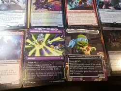 MTG Magic The Gathering Teenage Mutant Ninja Turtles 15 CARD LOT & HOLOS/Rares - Image 3
