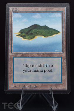 Island (B) - 1993 Magic the Gathering - Limited Edition Beta Regular - Image 1