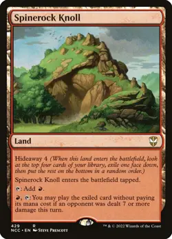 MTG Spinerock Knoll ** New Capenna Commander ** English - Image 1
