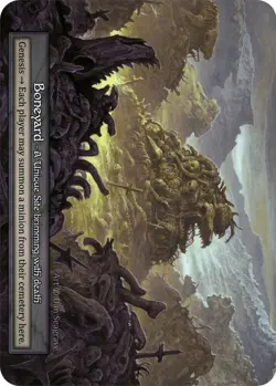 Boneyard - Beta NM - Sorcery: Contested Realm - Image 1