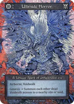 Ultimate Horror - Beta NM - Sorcery: Contested Realm - Image 1