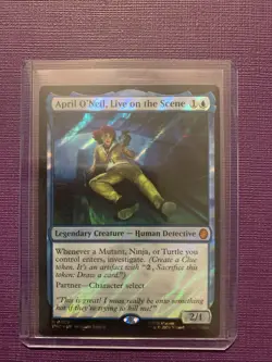 April O'Neil, Live on the Scene Commander: TMNT Surge Foil - Image 1