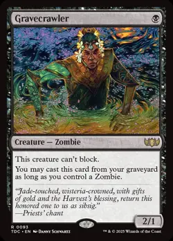 Gravecrawler (0093) - NM - Tarkir: Dragonstorm Commander - MTG - Image 1