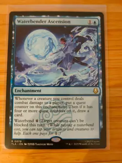 MTG Waterbender Ascension 0079 Avatar: The Last Ascension M/NM Free UK P&P - Image 1