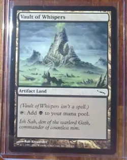 MtG Vault of Whispers Mirrodin Magic the Gathering NM - Image 1